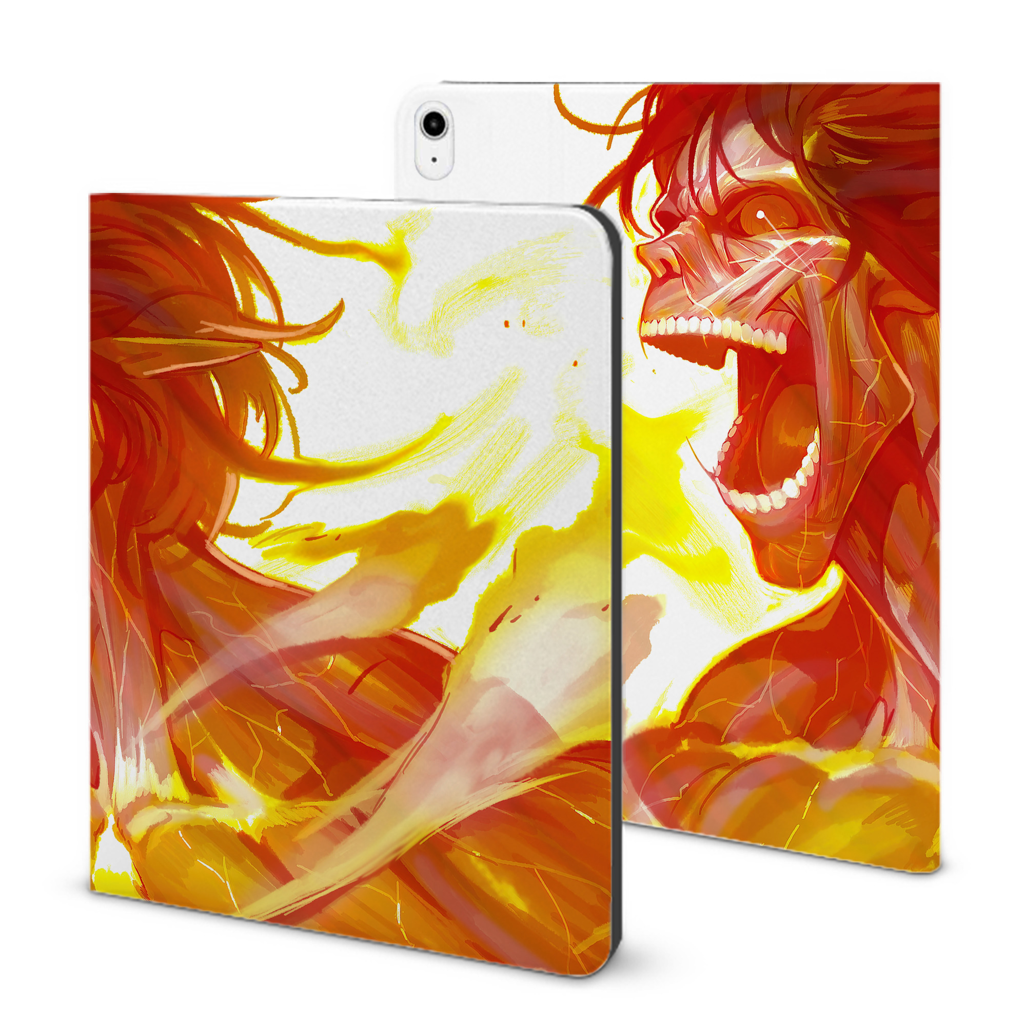（画像用） 進撃の巨人 Attack on Titan IPadケース ペンホルダー付き ブックスタイルデザイン